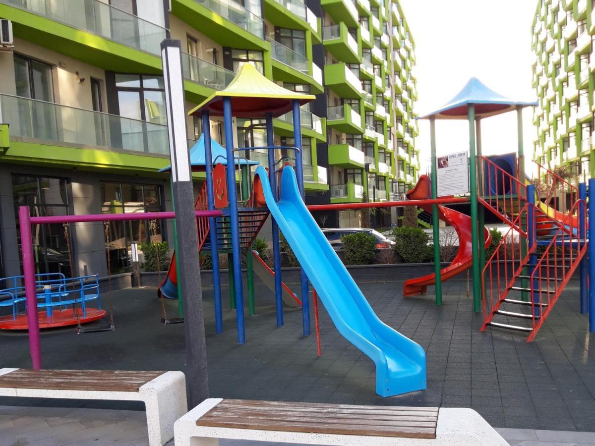 Apartament Melissa Beach Resort Pool & Spa Mamaia-Nord Неводарі Екстер'єр фото