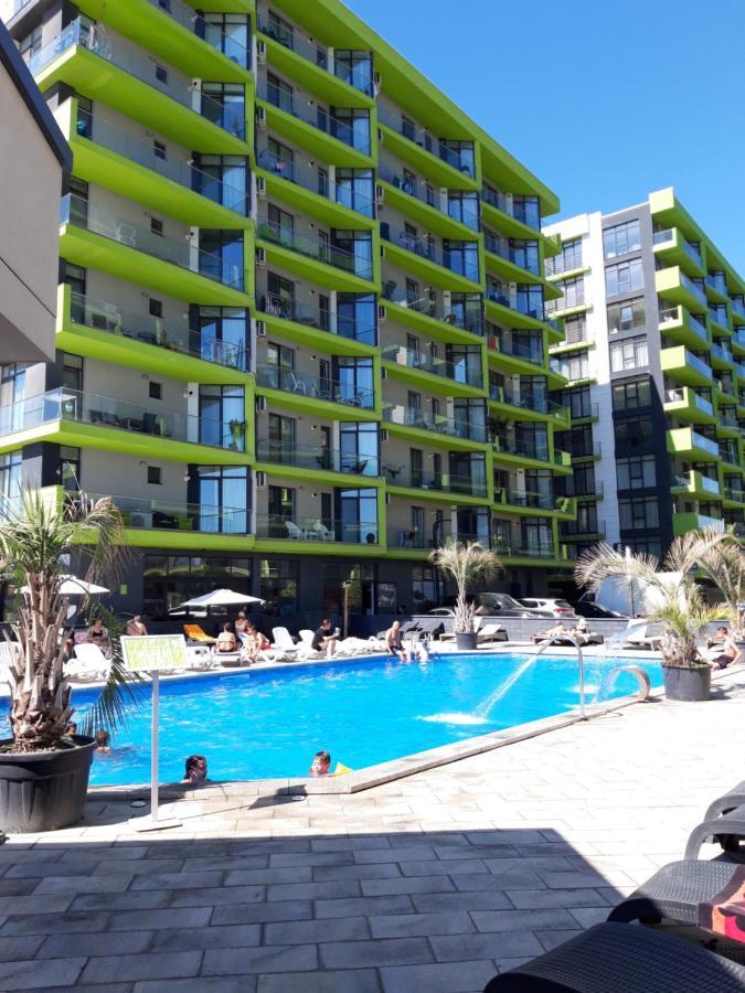 Apartament Melissa Beach Resort Pool & Spa Mamaia-Nord Неводарі Екстер'єр фото
