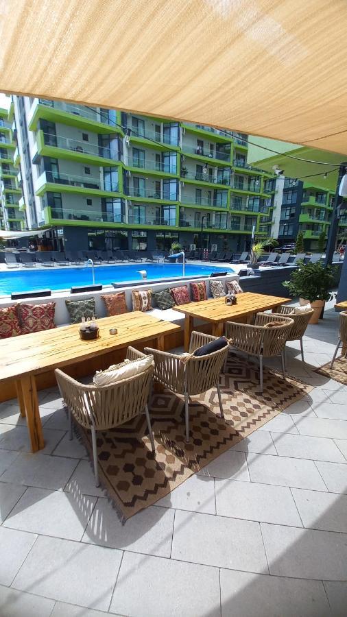 Apartament Melissa Beach Resort Pool & Spa Mamaia-Nord Неводарі Екстер'єр фото