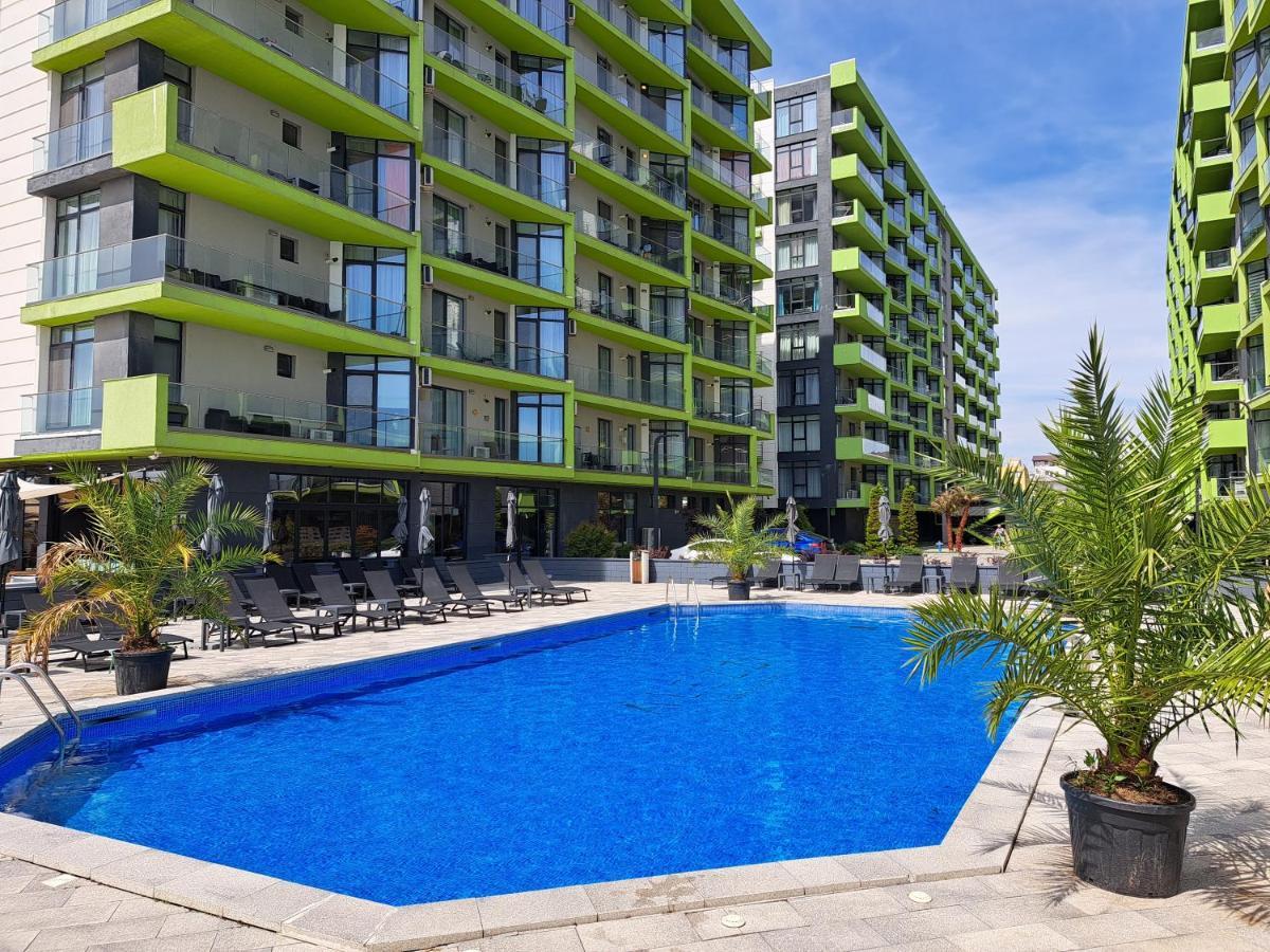 Apartament Melissa Beach Resort Pool & Spa Mamaia-Nord Неводарі Екстер'єр фото