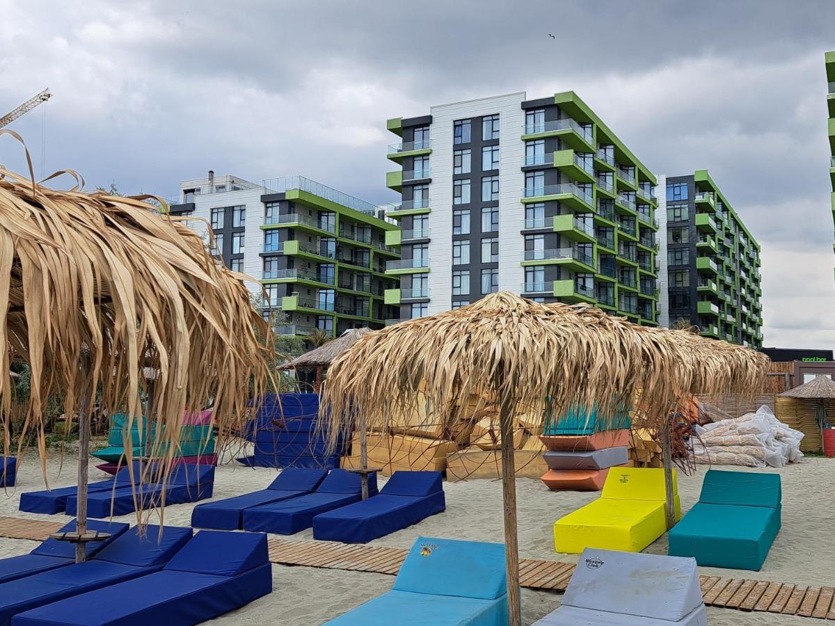 Apartament Melissa Beach Resort Pool & Spa Mamaia-Nord Неводарі Екстер'єр фото