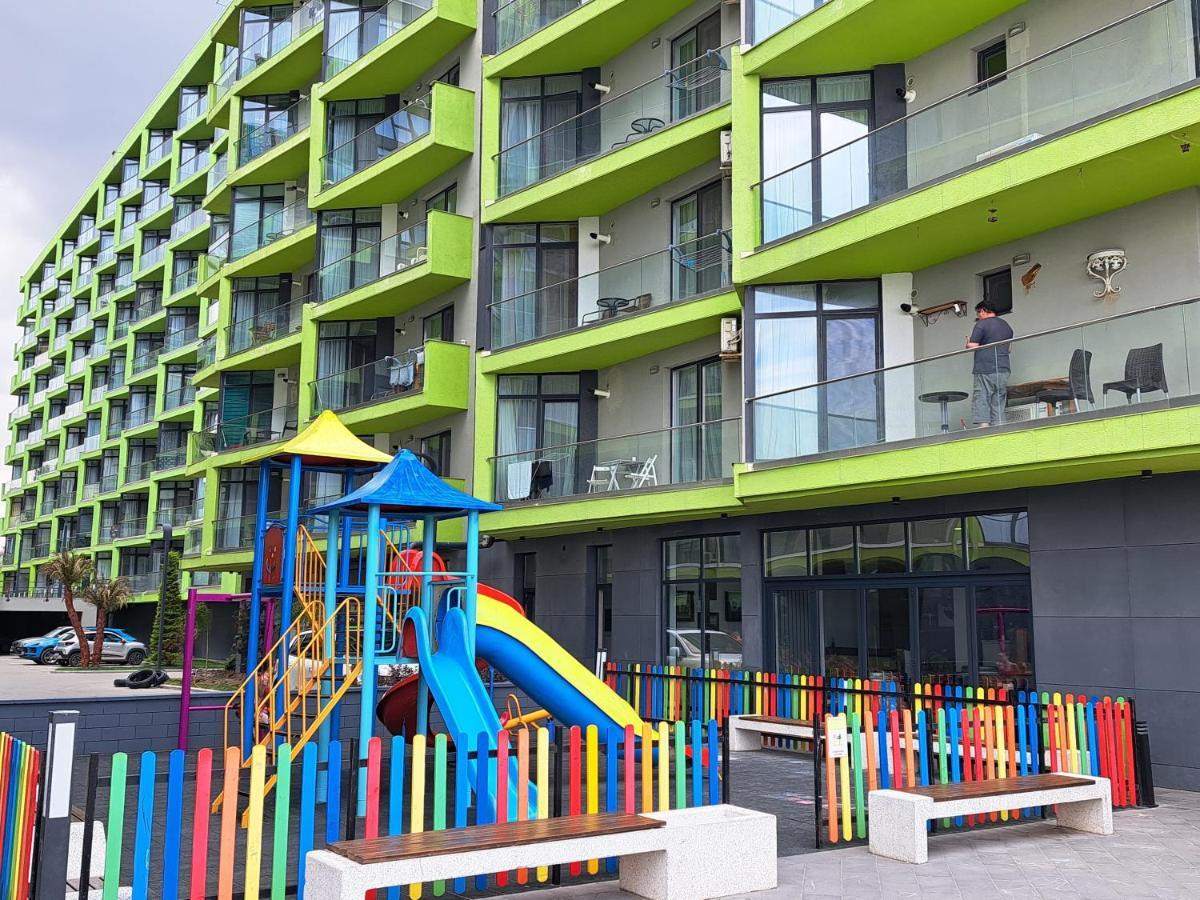 Apartament Melissa Beach Resort Pool & Spa Mamaia-Nord Неводарі Екстер'єр фото
