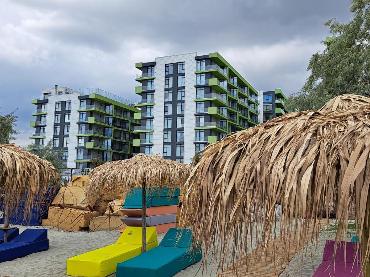 Apartament Melissa Beach Resort Pool & Spa Mamaia-Nord Неводарі Екстер'єр фото