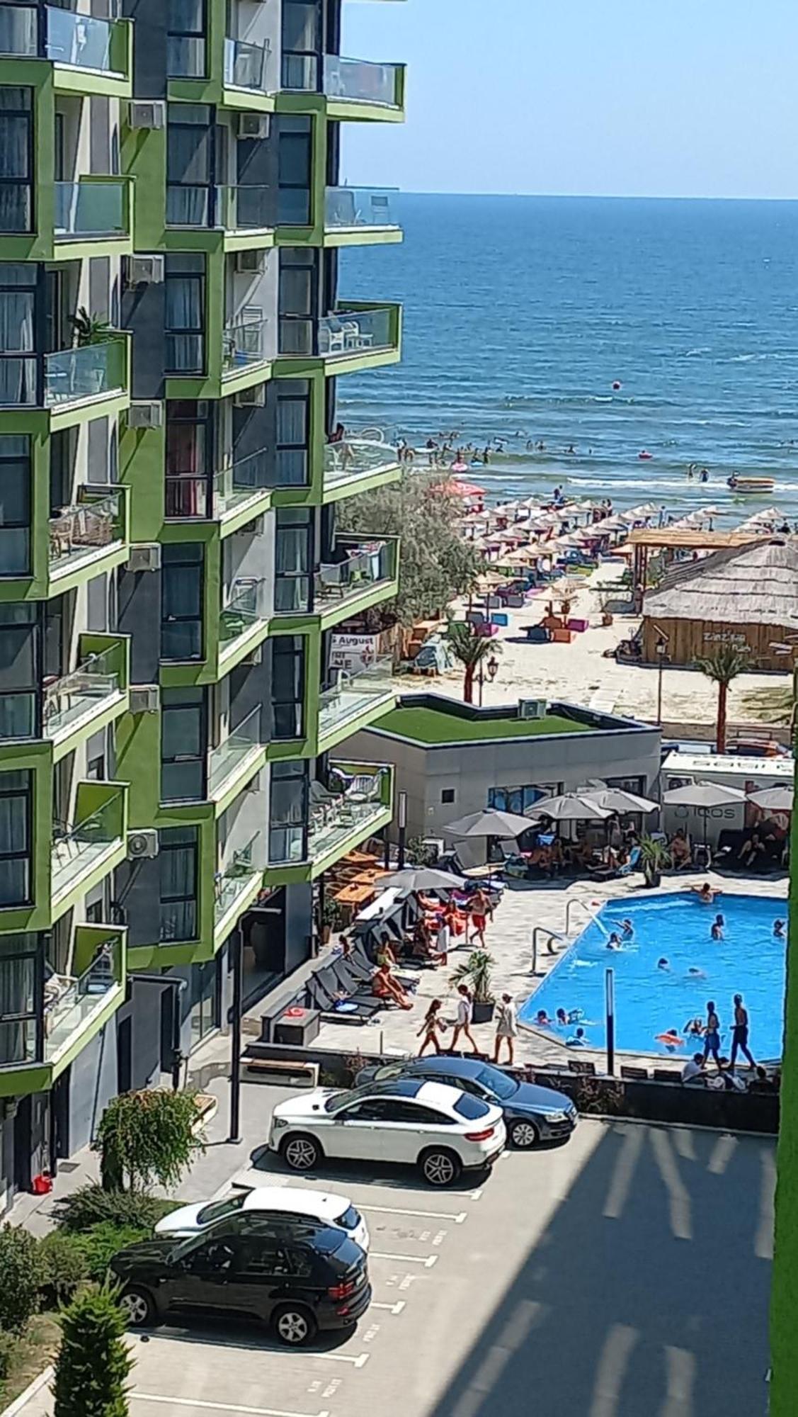 Apartament Melissa Beach Resort Pool & Spa Mamaia-Nord Неводарі Екстер'єр фото