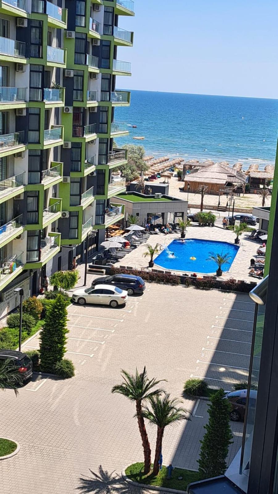 Apartament Melissa Beach Resort Pool & Spa Mamaia-Nord Неводарі Екстер'єр фото